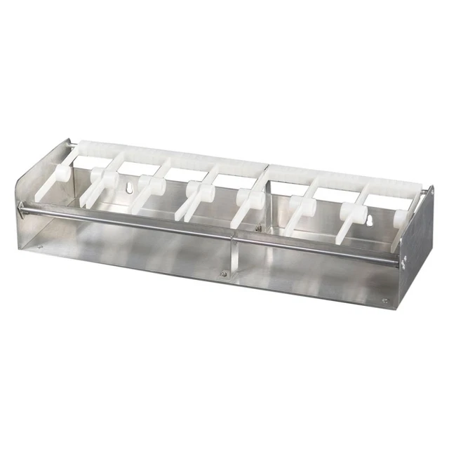 DayMark 110803 Metal 2" 7-Slot Label Dispenser