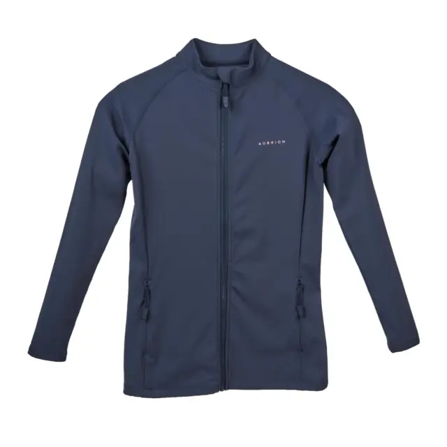Shires Aubrion Young Rider Non-Stop Jacket - Navy