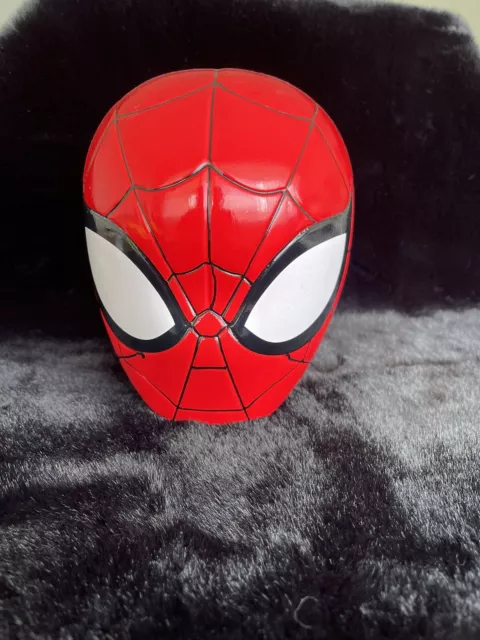 Marvel Spider-Man 7.5” Ceramic Coin Piggy Bank Spiderman