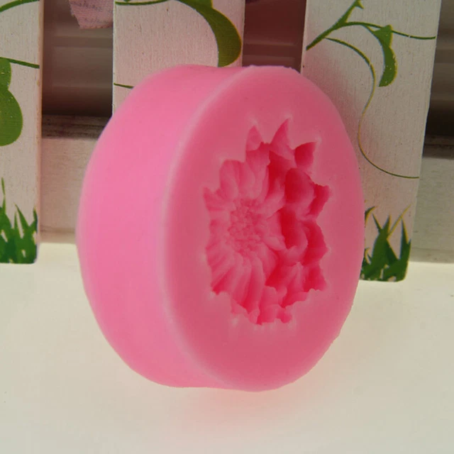 Stampo in silicone forma fiore margherita fai da te cupcake cioccolato stampo LM❤