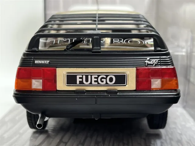 Renault Fuego Turbo Sépia 1980 1:18 Echelle Solido 1806403 5