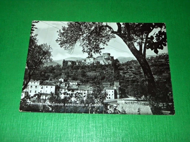 Cartolina Pontremoli - Scorcio panoramico e Castello 1968