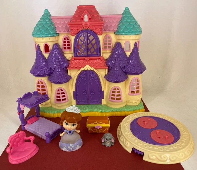 JAKKS PACIFIC / Disney SOFIA THE FIRST Deluxe Castle Playset Lot