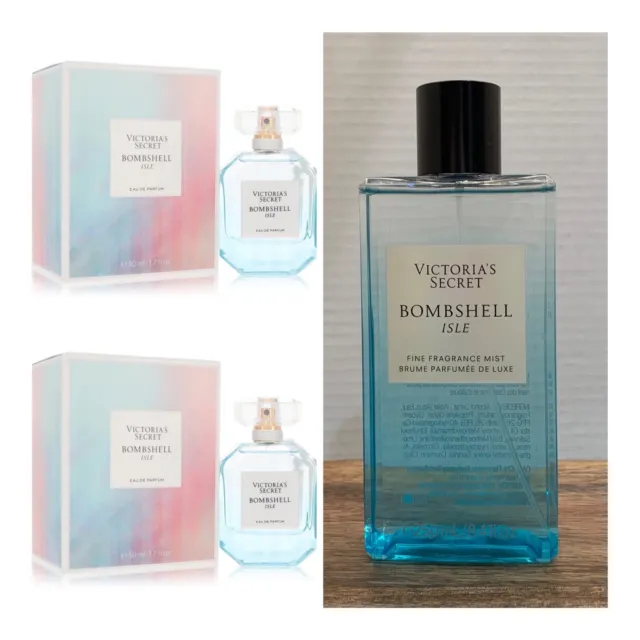 Victoria's Secret BOMBSHELL ISLE Eau de Parfum (1.7 fl.oz.)(2) + Fragrance Mist