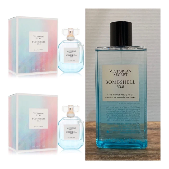 Victoria's Secret BOMBSHELL ISLE Eau de Parfum (1.7 fl.oz.)(2) + Fragrance Mist