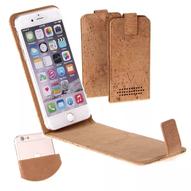 Protective cover for Gigaset GS100 + earphones cork Flipstyle 2