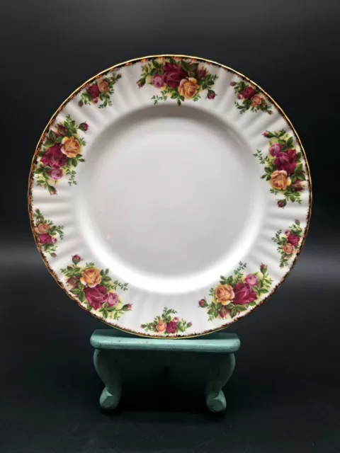 1962 Royal Albert Old Country Roses 10.5"  Dinner Plate Made in England