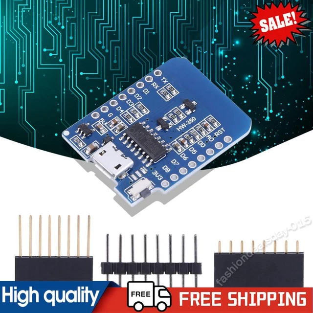 D1 MINI NODEMCU Lua Expansion Board for Arduino Compatible with WeMos ...