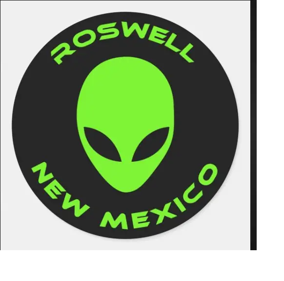 ROSWELL UFO  ENCOUNTER GREEN ALIEN Pendant On 20" 925 Sterling Silver Necklace
