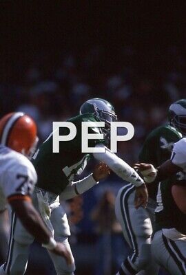 Original 35mm Slide NFL 1988 Eagles Randall Cunningham vs Cleveland Browns