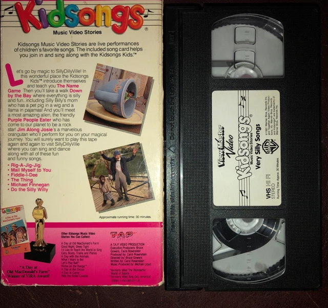 Kidsongs music video stories very silly songs vhs 1991 view master