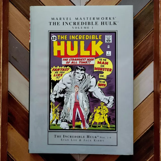 Marvel Masterworks INCREDIBLE HULK Vol.1 2003 Hardcover First Print Collects 1-6