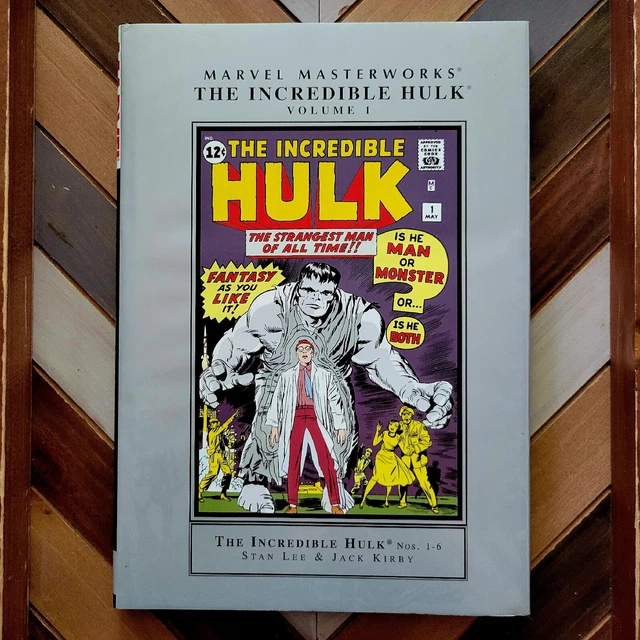 Marvel Masterworks INCREDIBLE HULK Vol.1 2003 Hardcover First Print Collects 1-6