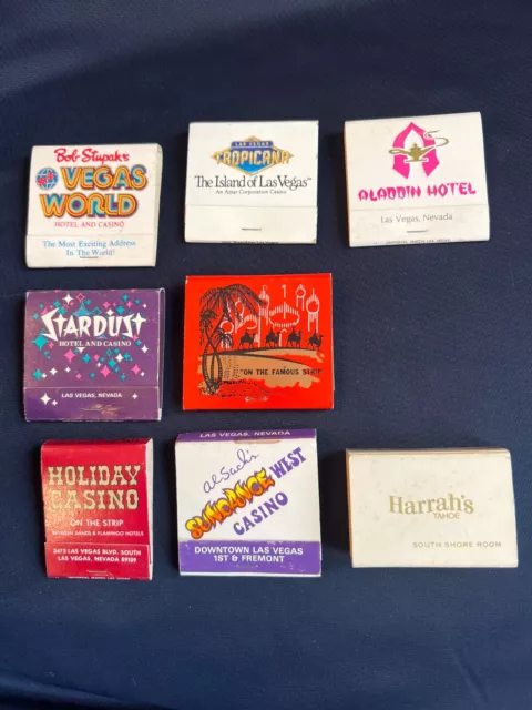 **Lot of Vegas Matchbooks** Vintage Las Vegas Matchbooks