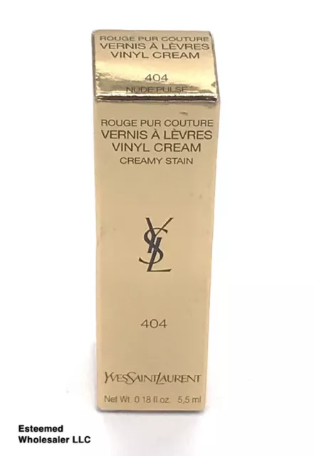 YVES SAINT LAURENT Vinyl Cream Creamy Stain 0.18oz 404