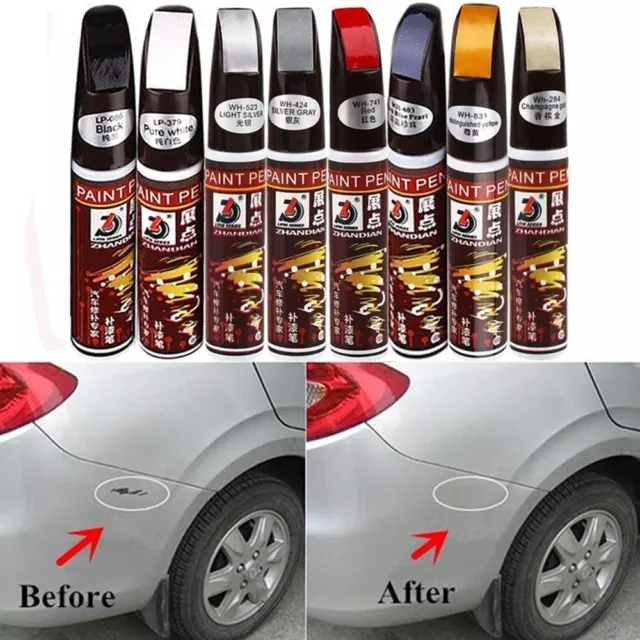 12ml Tool Remover Applicator Touch Up Coat Clear Scratch Repair Car Paint Pen