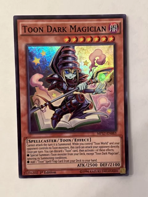 Yu-Gi-Oh! TCG Toon Dark Magician 2017 Mega-Tin Mega Pack MP17-EN083 1st Edition