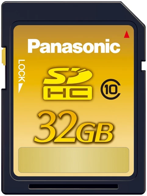 Panasonic 32GB SDHC memory card CLASS10 RP-SDWA32GJK Impact resistance Japan