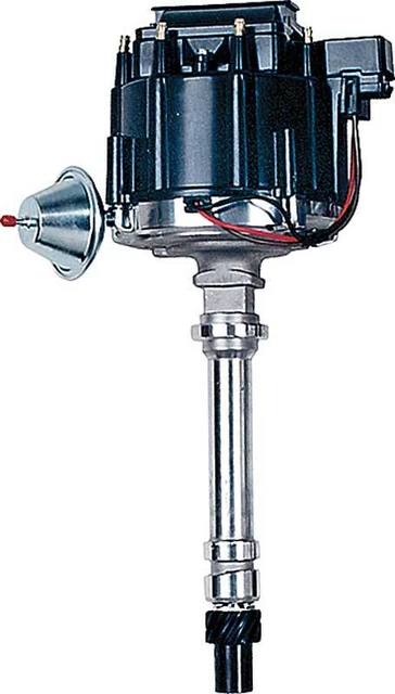 Proform Polished HEI Racing Distributor with Black Cap