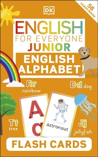 English Study Card ENGLISH FOR EVERYONE Junior English Alphabet Flash Cards - Free Tracked ...