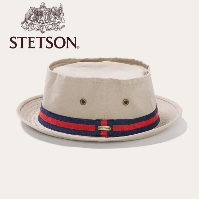 GENUINE US STETSON Fairway Pork Pie Bucket Hat MEDIUM Bob Mortimer Gone Fishing 84.00 PicClick UK