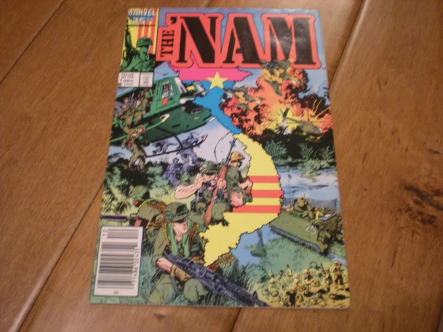 The 'NAM #1 (1986 Series) Marvel Comics 'Mike Golden Cover' NM