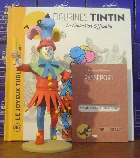 Turluron FIGURINE TINTIN COLLECTION Officielle Le Joyeux Turluron Numero 86 EUR ...