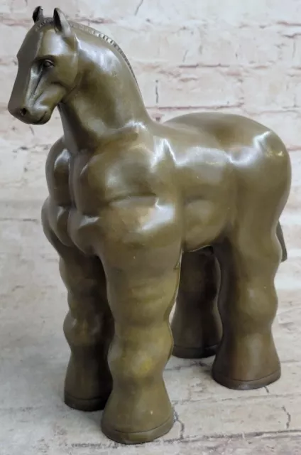 FERNANDO BOTERO Horse` Bronze sculpture Display in in Medillin, Columbia Gift