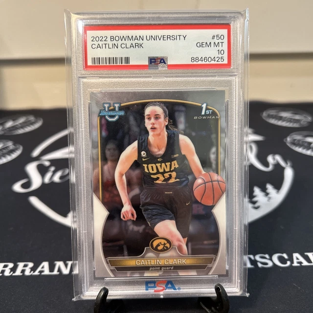 2024 BOWMAN U Chrome Caitlin Clark 1st RC 50 PSA 10 225.00 PicClick
