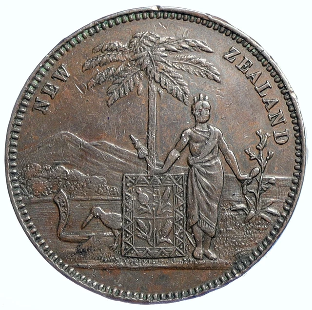ニュージーランド　ペニートークン NEW ZEALAND TOKEN Penny Milner & Thompson #7854 $34.61