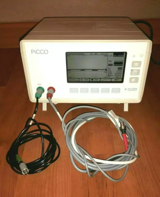 Pulsion Picco. Monitor Cardiopulmonar, Maquina Corazón Pulmon