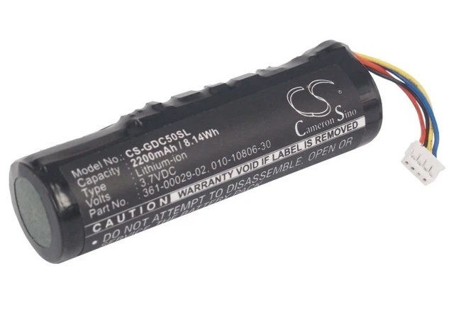 Battery for Garmin  Alpha, Alpha 100, Alpha GPS Pig Hunting Dog Trac, DC50, DC50