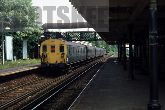 35MM SLIDE BR British Rail Electric EMU Class 415 5243 Elmstead Woods ...