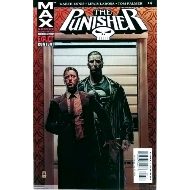 Punisher # 4 Punisher Max   1 Marvel Max Comic Book  VG/VFN 1 5 4 2004 (Lot 3758