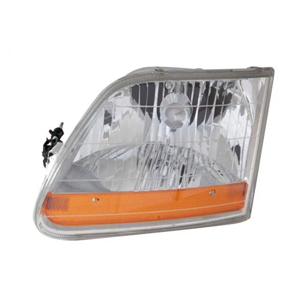 CAPA-New Head Light for 01-03 Ford F-150 LH Halogen OE Replacement Part
