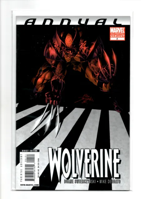 Marvel Comics Wolverine Annual 2 (NM) 2nd Printing Variant Cover (2008)