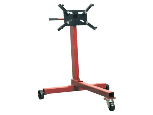 Sealey Engine Stand With Fully Adjustable Mounting Arms 350kg Red ES350