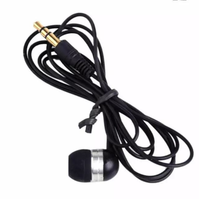 In-Ear Stereo Single-sided Mono Earbud Earphone Headset Headphone Earpiece 3.5mm