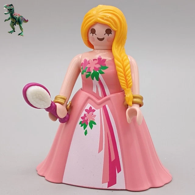 PLAYMOBIL 5285 SERIE Figure Princesse Raiponce Femme Jupe Rose Ch?�teau M?�di?�val EUR 4,50 
