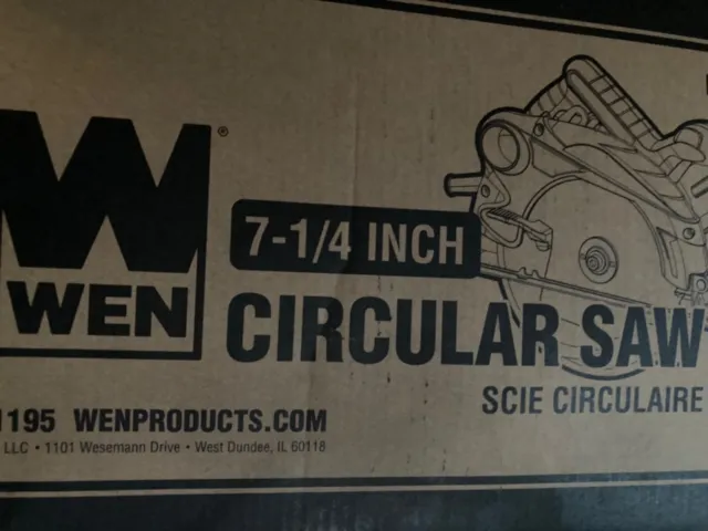 Sierra Circular Electrica De Mano 12 Amp 7 1/4" Para Cortar Madera y Troncos