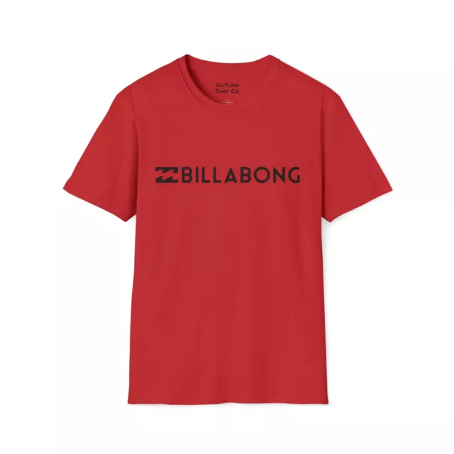 Billabong Outlaw Surf Black Words Logo T-Shirt