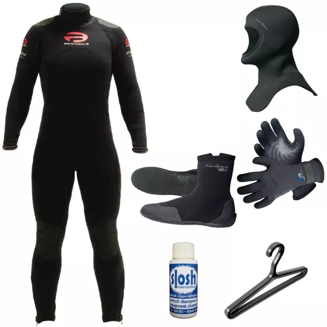 Pinnacle 7mm Cruiser Women's Full Wetsuit Package