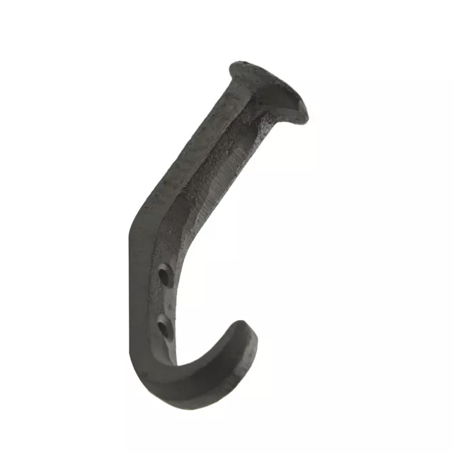 Metal Railroad Spike Hook Hat Holder Coat Rack Wall Hanger Train RR Garage Decor