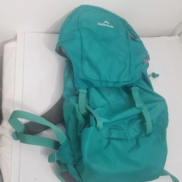 Kathmandu Nowaki 32L Turquoise Green Grey  Backpack Travel Bag