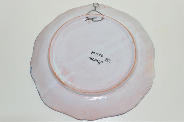 Assiette Ceramique Mave Talavera Decor  Fleuri Deco Collection Vitrine 7