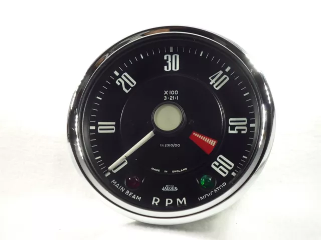 SUNBEAM ALPINE JAEGER REV COUNTER RN2310/00 3.21:1 series 1 2 tachometer tacho