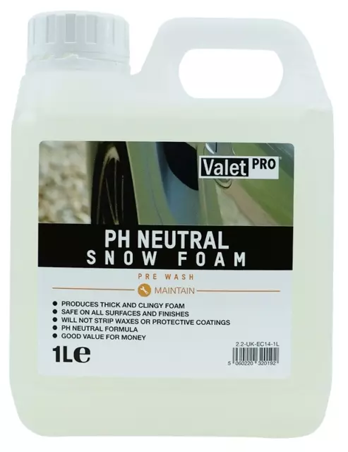 Valet Pro PH Neutral Snow Foam 1 Litre