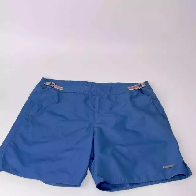 Parke & Ronen Catalonia Blue Swim Trunks Shorts size 34