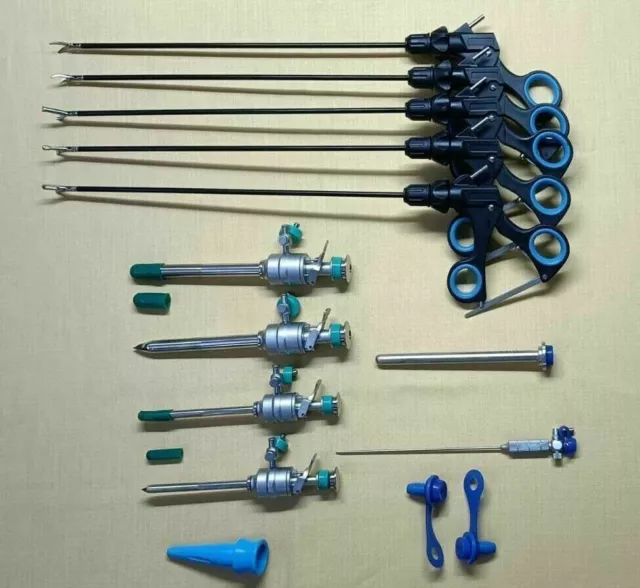 Laparoscopique Chirurgie Set Endoscopie Instruments Ensemble De 14 PC