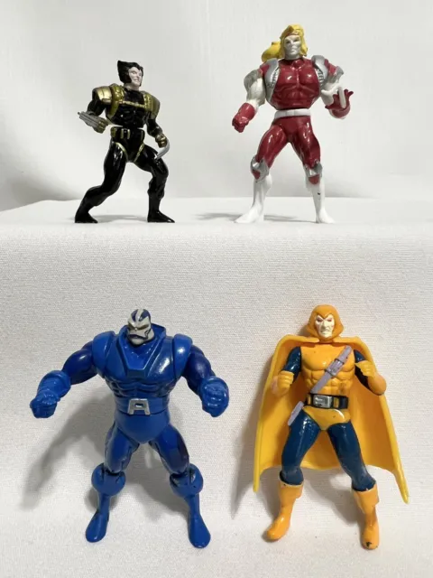 Vintage Marvel Toy Biz Action Figures 1994 Lot of 4Wolverine Omega Red Hobgoblin